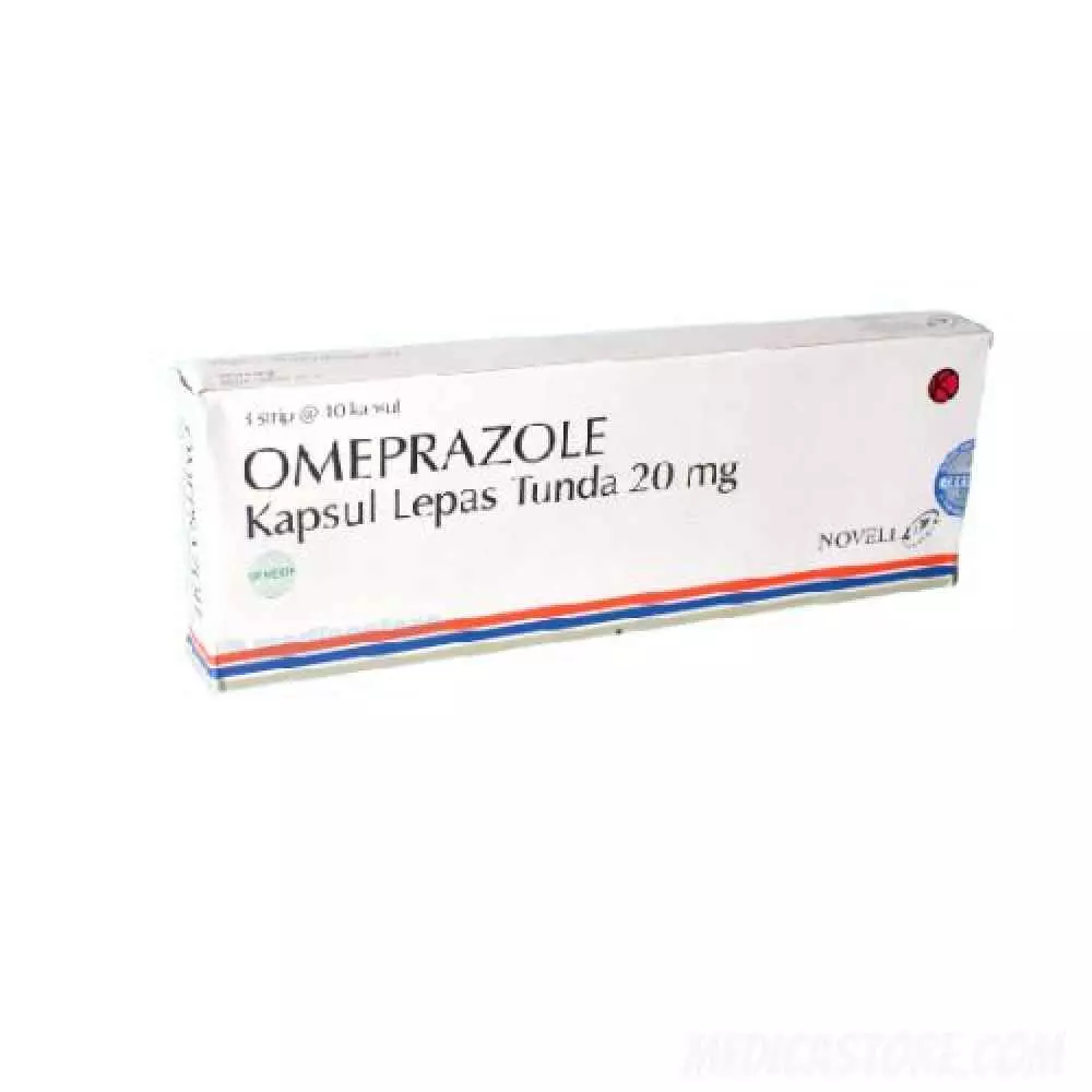 Omeprazole 20 mg Kapsul Lepas Tunda