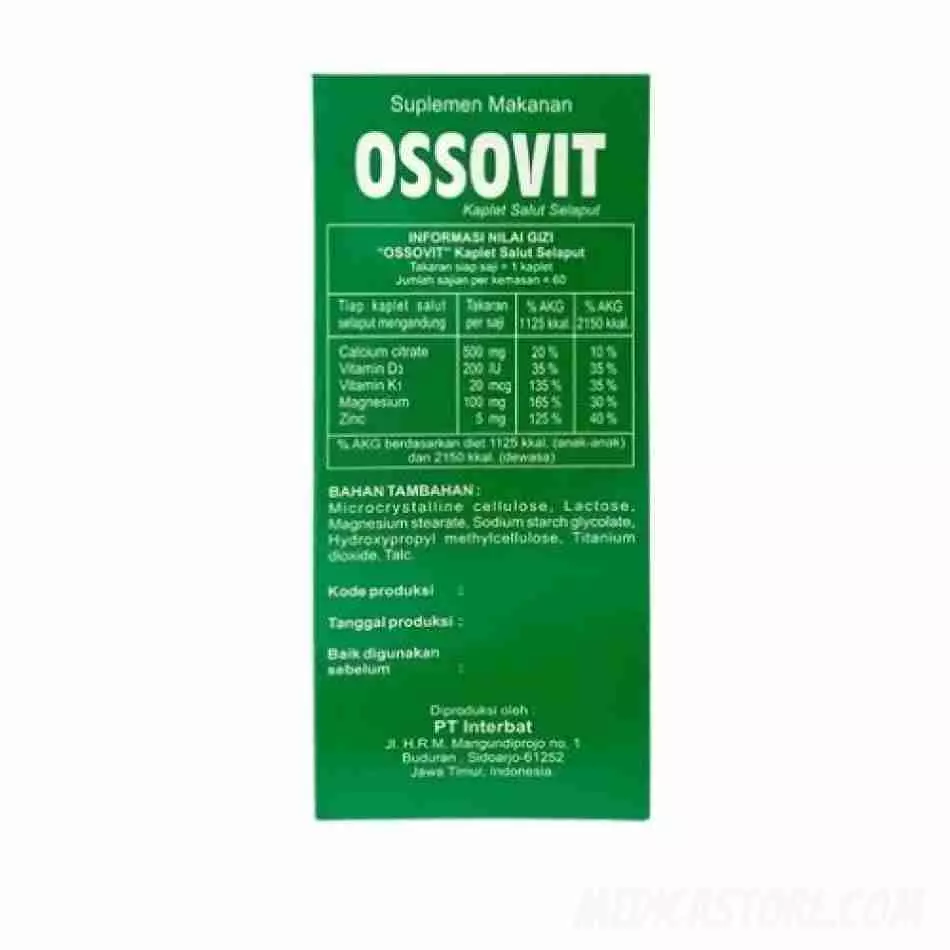 Ossovit Kaplet 60'S