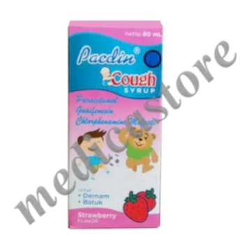 PACDIN COUGH SIRUP STRAWBERRY 60ML