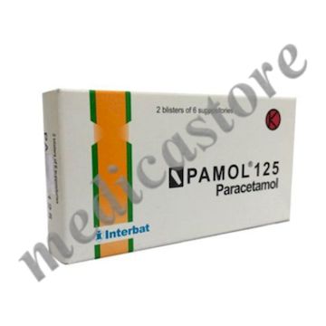 Pamol 125 MG Suppositoria