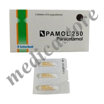 Pamol Suppositoria 250 MG 