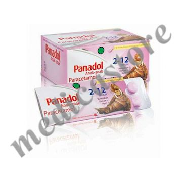 Panadol Anak-anak 120 MG Tablet Kunyah