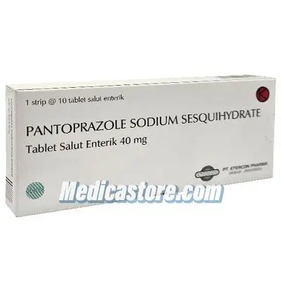 PANTOPRAZOLE SODIUM SESQUIHYDRATE TABLET SALUT ENTERIK 40 MG