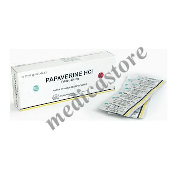 Papaverine 40 MG Tablet
