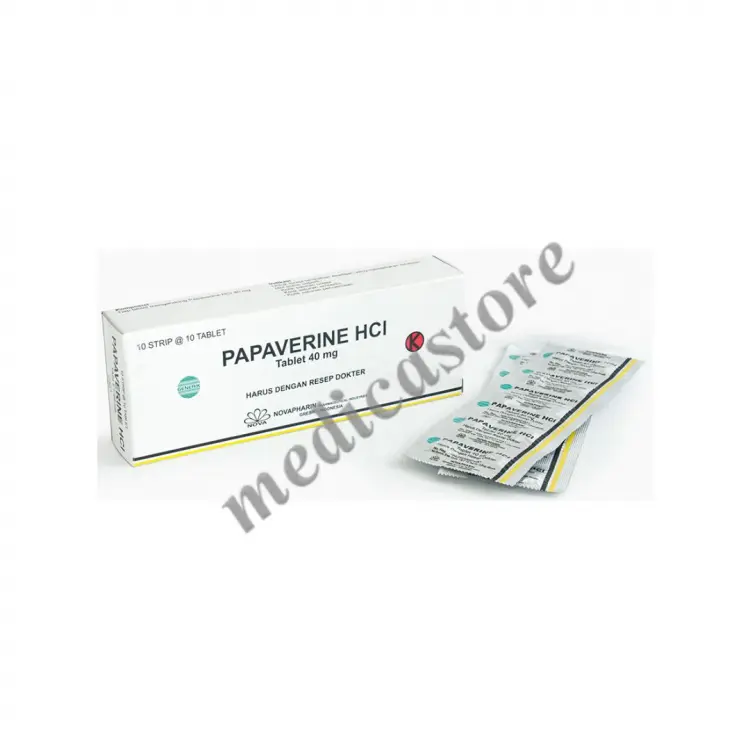 PAPAVERINE TABLET 40 MG