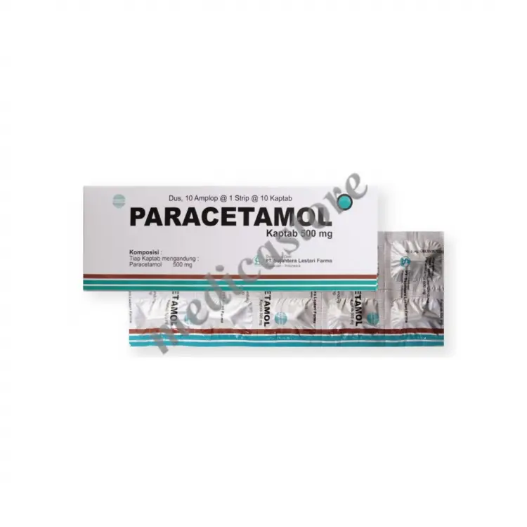 PARACETAMOL KAPLET 500 MG