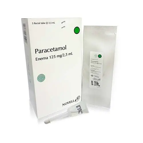 PARACETAMOL ENEMA 125MG