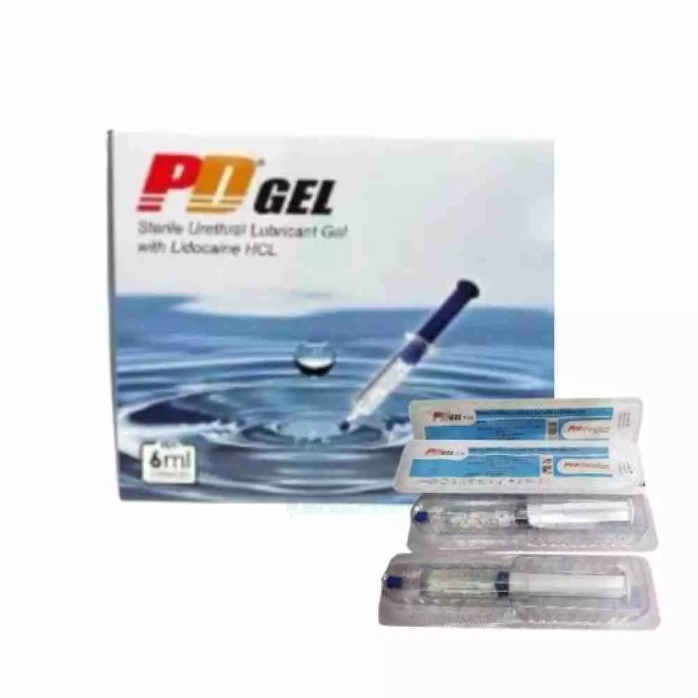 PD Gel Sterile Urethral Lubricant Gel 6 ml