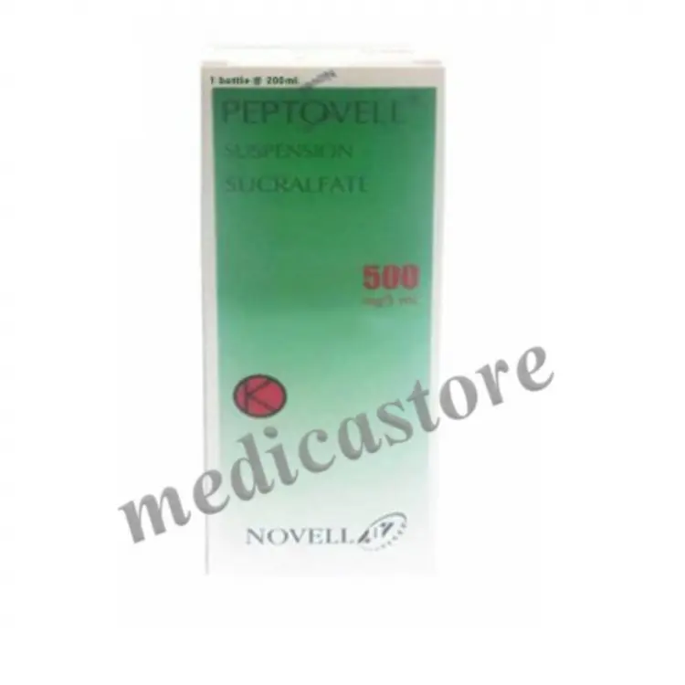 Peptovell 500 mg/5 ml Suspensi 200 ml