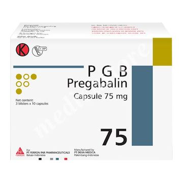 Pgb Kapsul 75 MG 30's