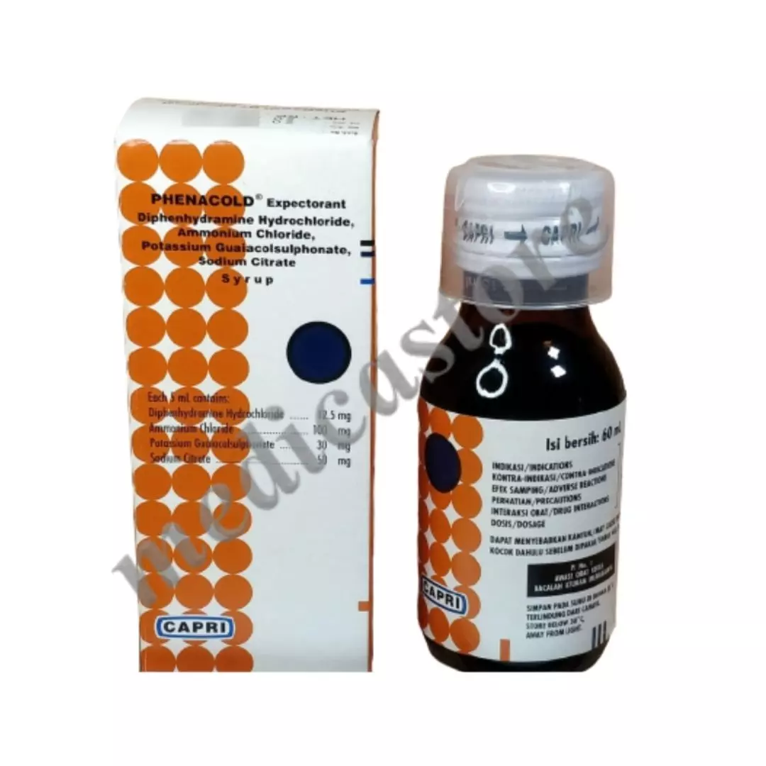 PHENACOLD EXPECTORANT SYRUP 60 ML