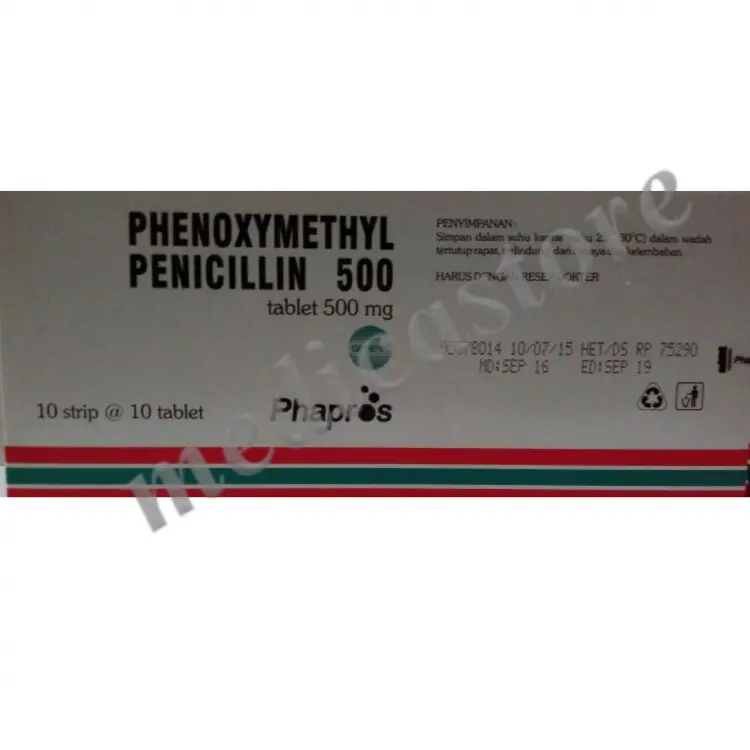 PHENOXYMETHYL PENICILLIN TABLET 500 MG