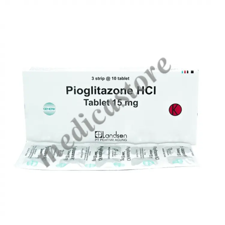 PIOGLITAZONE HYDROCHLORIDE TABLET 15 MG