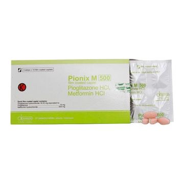 Pionix M 500mg Tablet