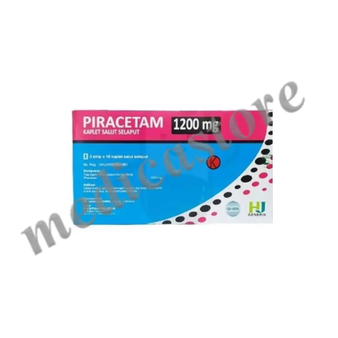 PIRACETAM KAPLET 1200 MG