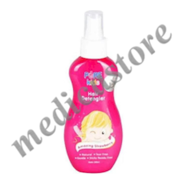 PUREKIDS HAIR DETANGLER STRAWBERRY 200 ML 