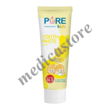 PUREKIDS TOOTHPASTE BANANA 50 ML