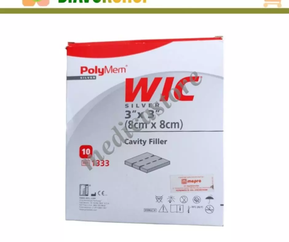 POLYMEM WTC SILVER 8CMX8CM