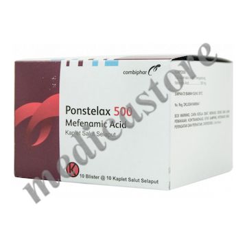 Ponstelax Kaplet Salut Selaput 500 MG