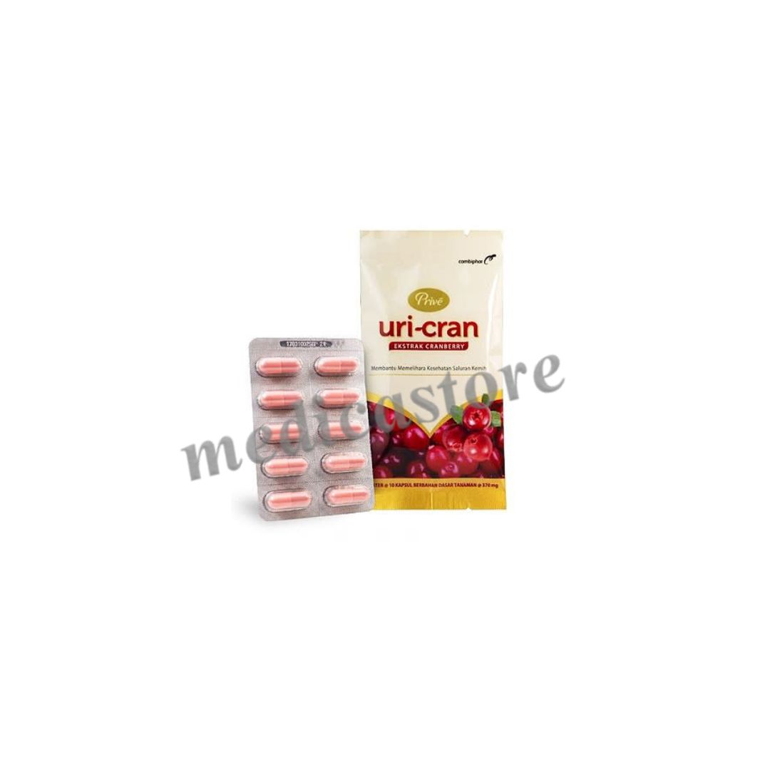 PRIVE URI-CRAN EKSTRAK CRANBERRY KAPSUL 10S