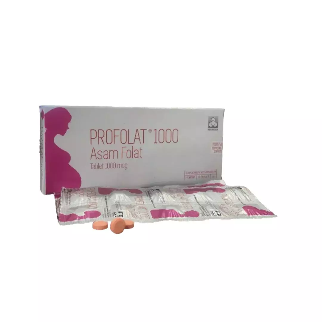 PROFOLAT TABLET 1000MCG 100'S