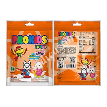 Prokids Gummy Jeruk Sachet 5's 