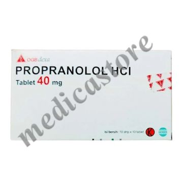  Propranolol 40 MG Tablet 