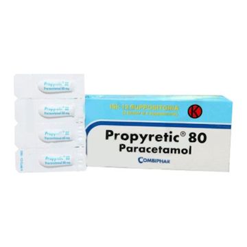 Propyretic Suppositoria 80 MG