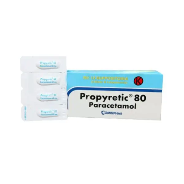 PROPYRETIC SUPPOSITORIA 80 MG