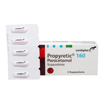 Propyretic Suppositoria 160 MG