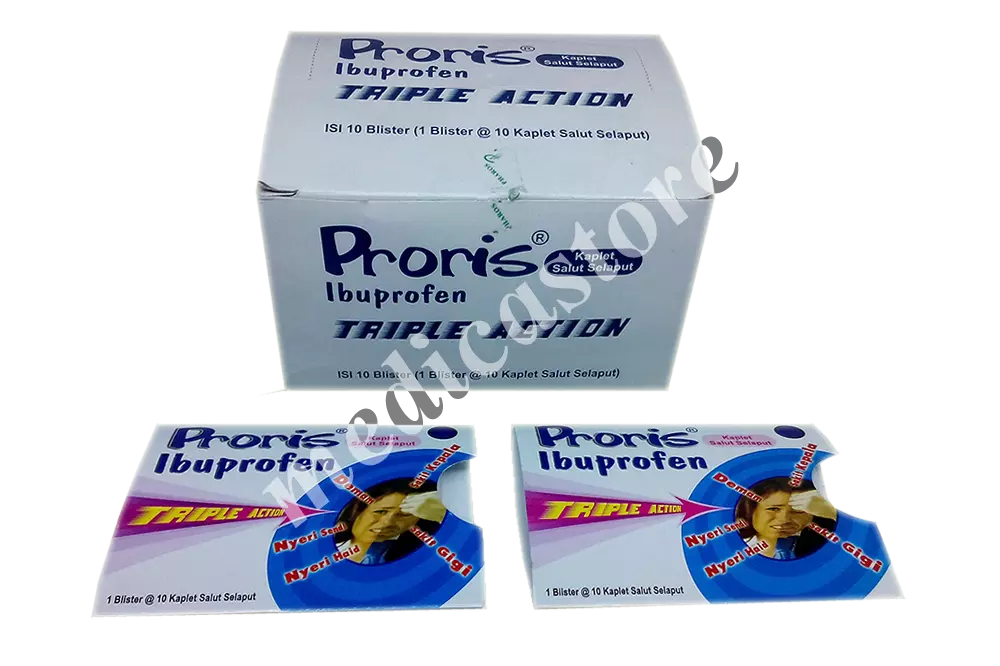 Proris 200 mg Kaplet Salut Selaput