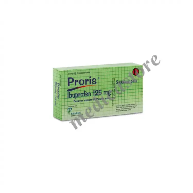 Proris Suppositoria 125 mg