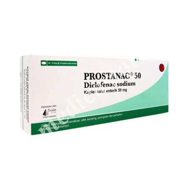 PROSTANAC CAPLET 50 MG