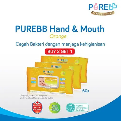 PUREBB HAND & MOUTH ORANGE 60S COMBO BUY 2 GET 1