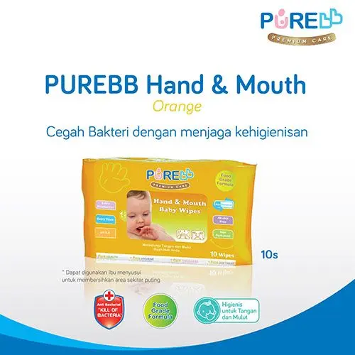 PUREBB HAND & MOUTH ORANGE 10'S