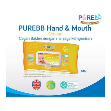 Purebb Hand & Mouth Orange Isi 60