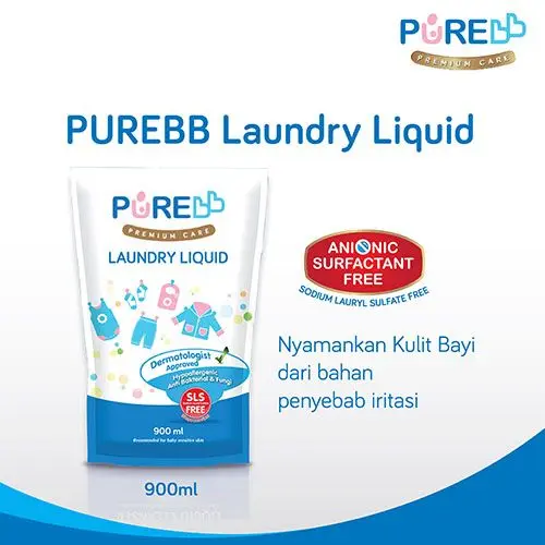 PUREBB LAUNDRY LIQUID REFILL 900 ML