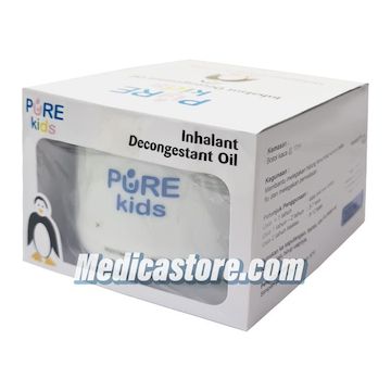 Purekids Paket Diffuser Inhalant Decongestant Oil