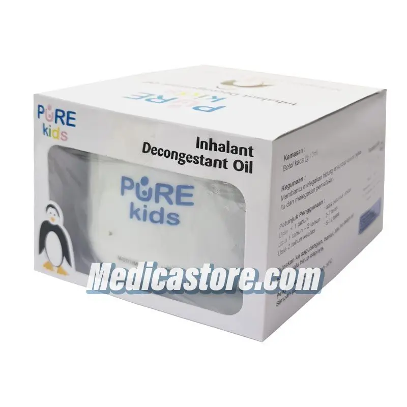 PUREKIDS PAKET DIFFUSER INHALANT DECONGESTANT OIL