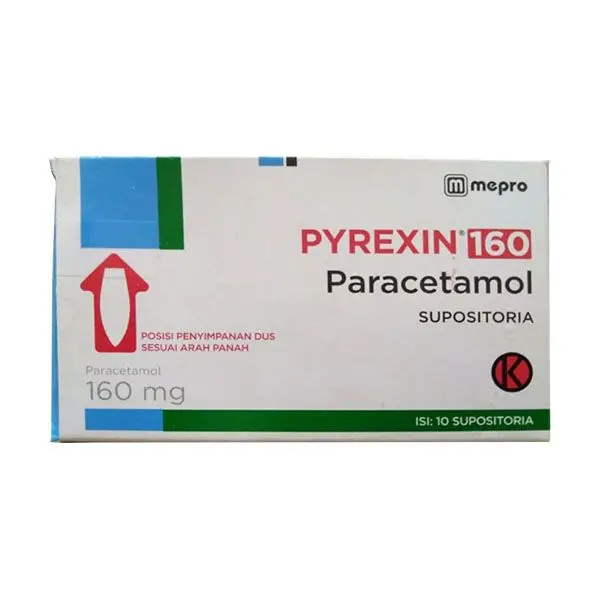 PYREXIN 160 SUPPOSITORIA