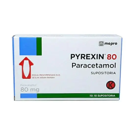 PYREXIN 80 SUPPOSITORIA