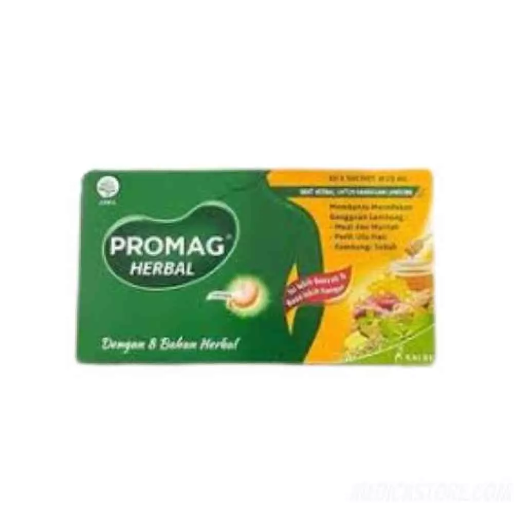 PROMAG GAZERO HERBAL SACHET 6'S
