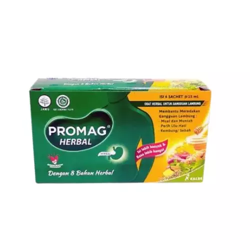 Promag Herbal Sachet 6'S @15 ml