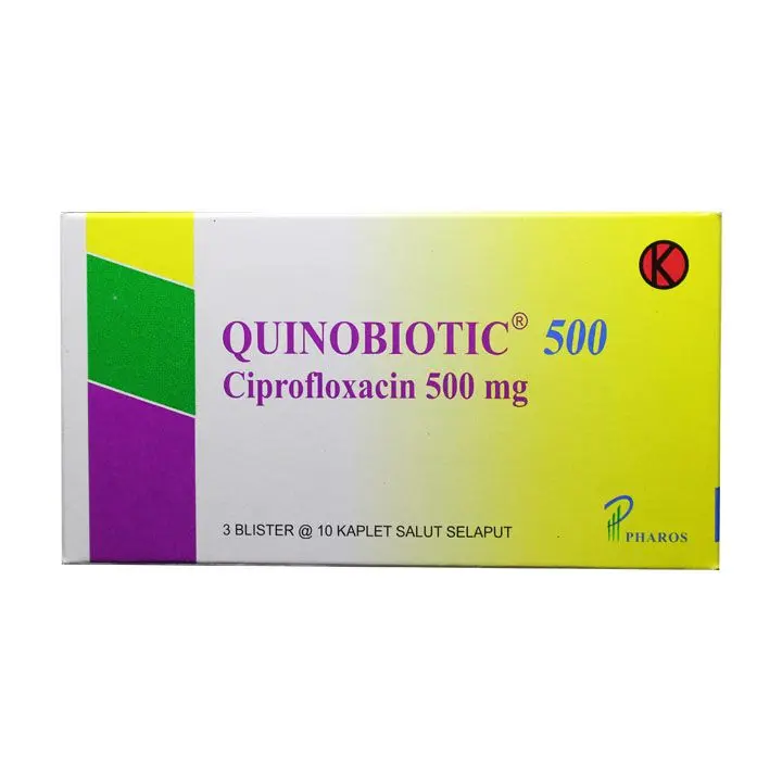 QUINOBIOTIC CAPLET 500 MG