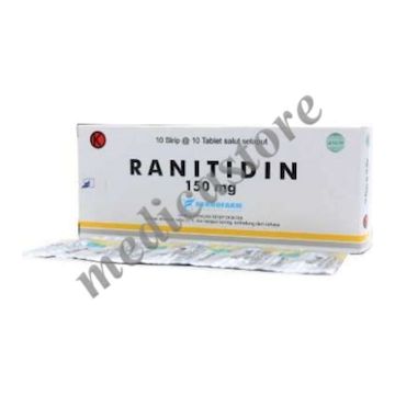 Ranitidine Tablet Salut Selaput 150 MG