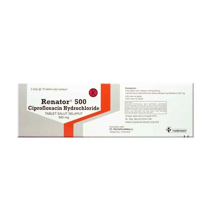 RENATOR KAPLET SALUT SELAPUT 500 MG