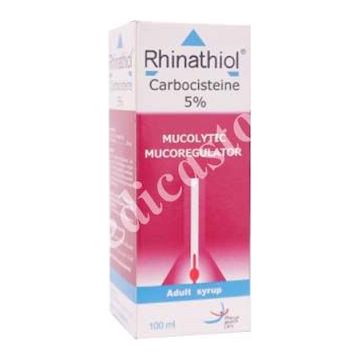 Rhinathiol Adult Syrup 5% 100 ML