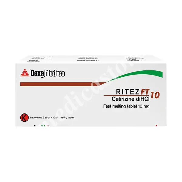 RITEZ FT TABLET 10 MG