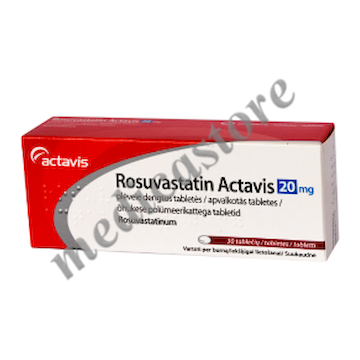 Rosuvastatin Tablet 20 MG 30's (actavis)  