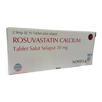 Rosuvastatin Calcium 20 MG Tablet
